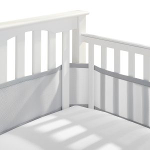 Breathable Mesh Crib Liner for Full Sized Crib
