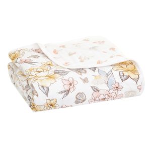 organic cotton muslin dream blanket