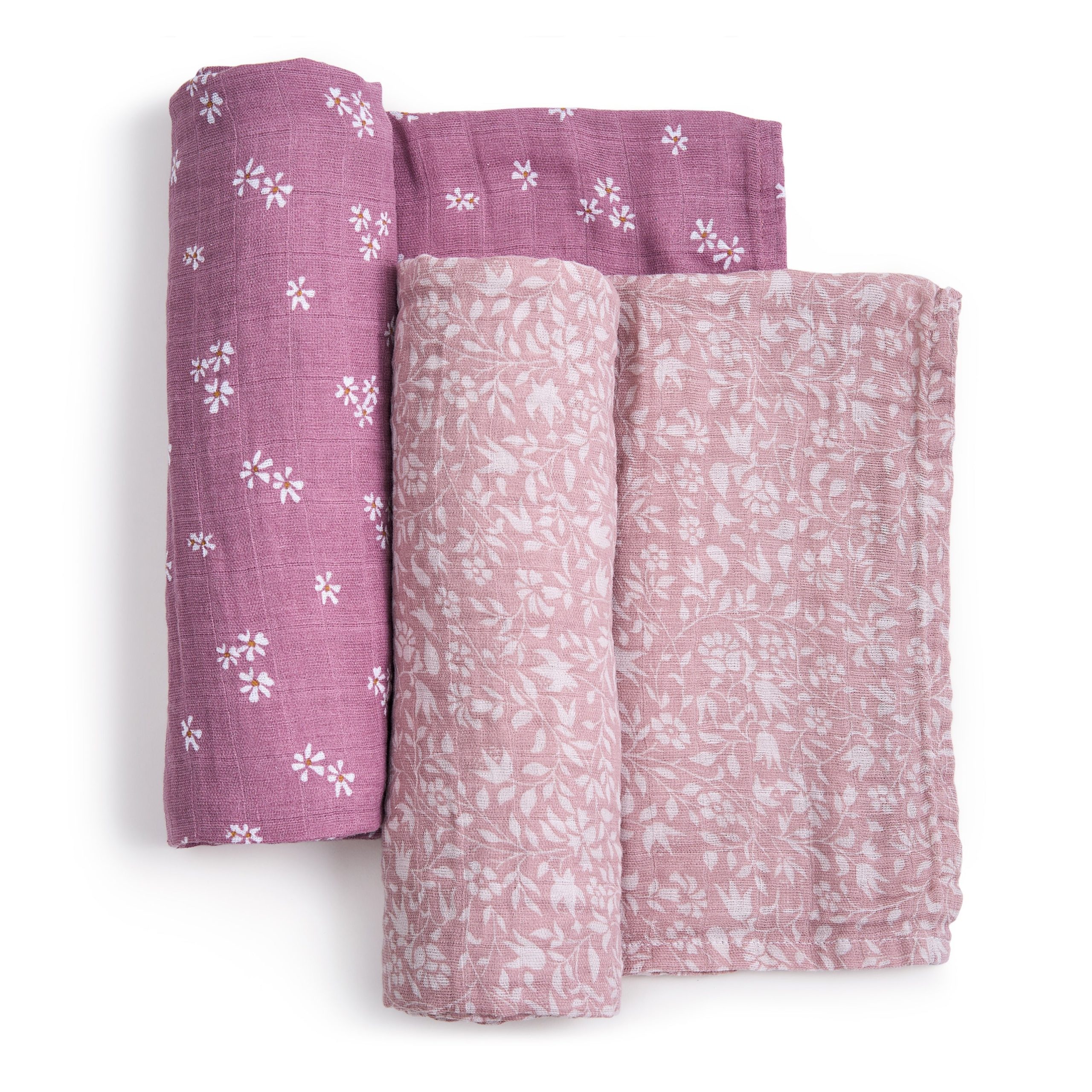 organic cotton muslin swaddle blanket 2 pack - Image 3