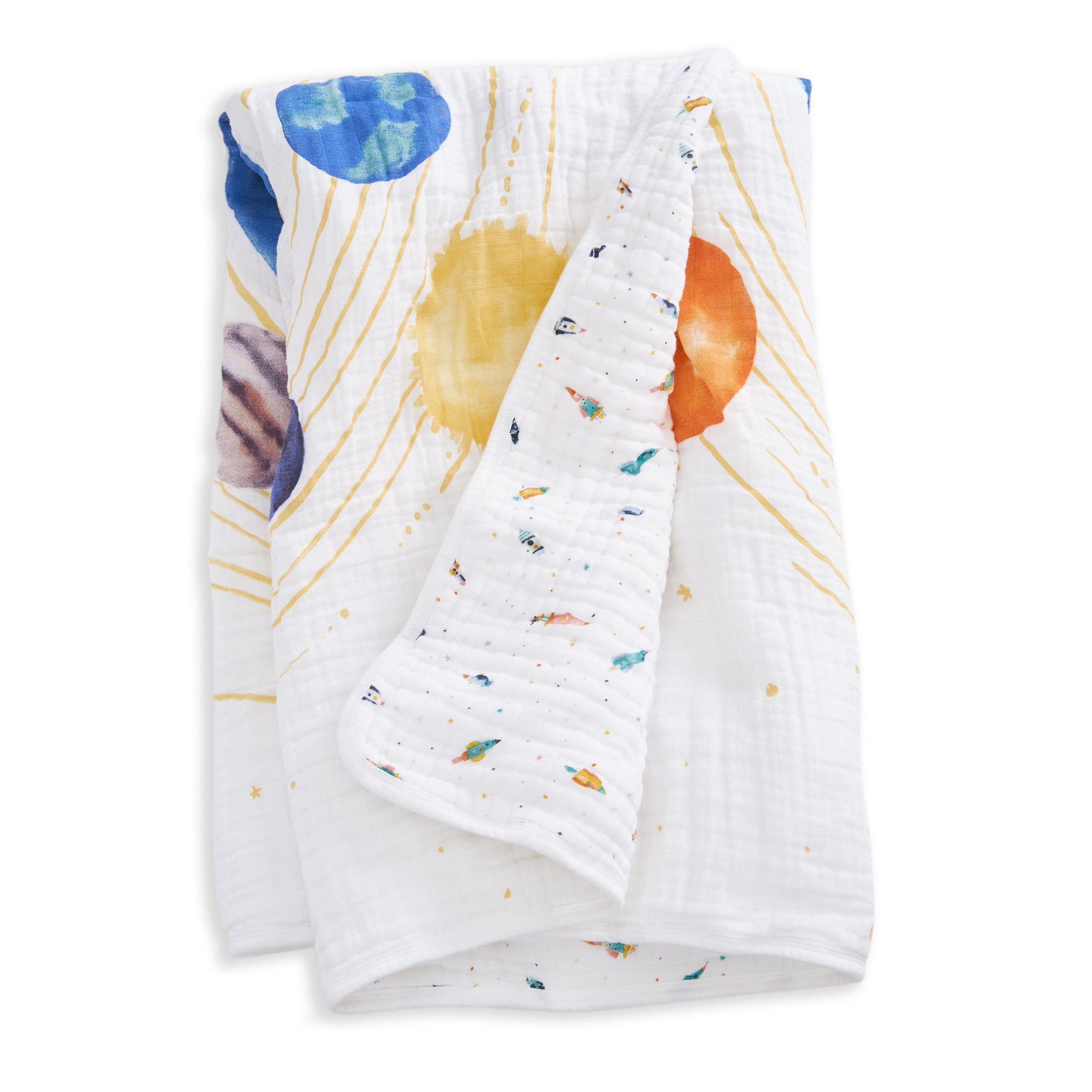 organic cotton muslin dream blanket - Image 4