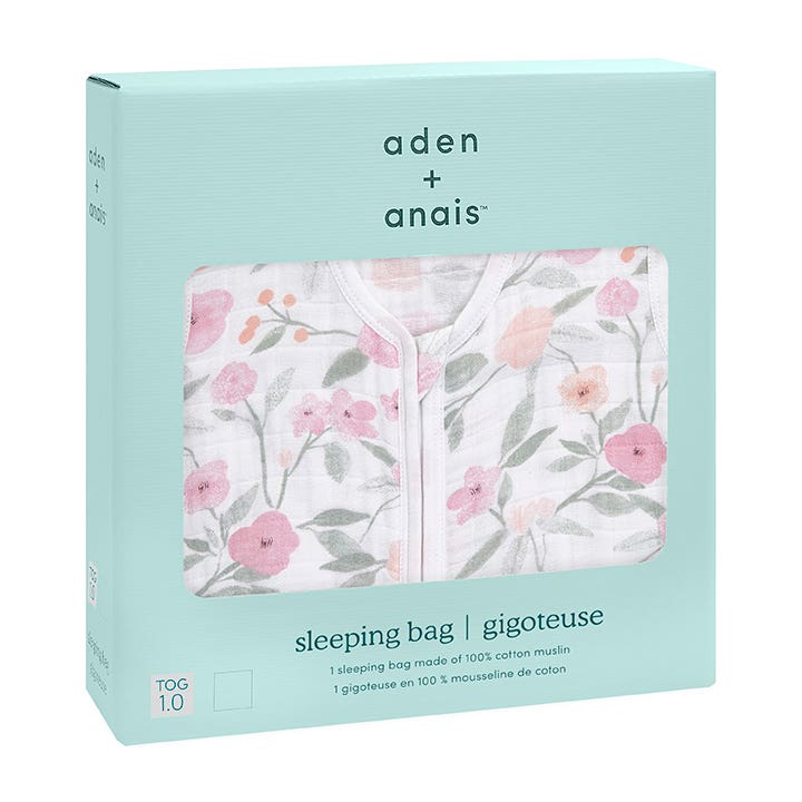 boutique 100% cotton muslin light sleep sack TOG 1.0 - Image 3