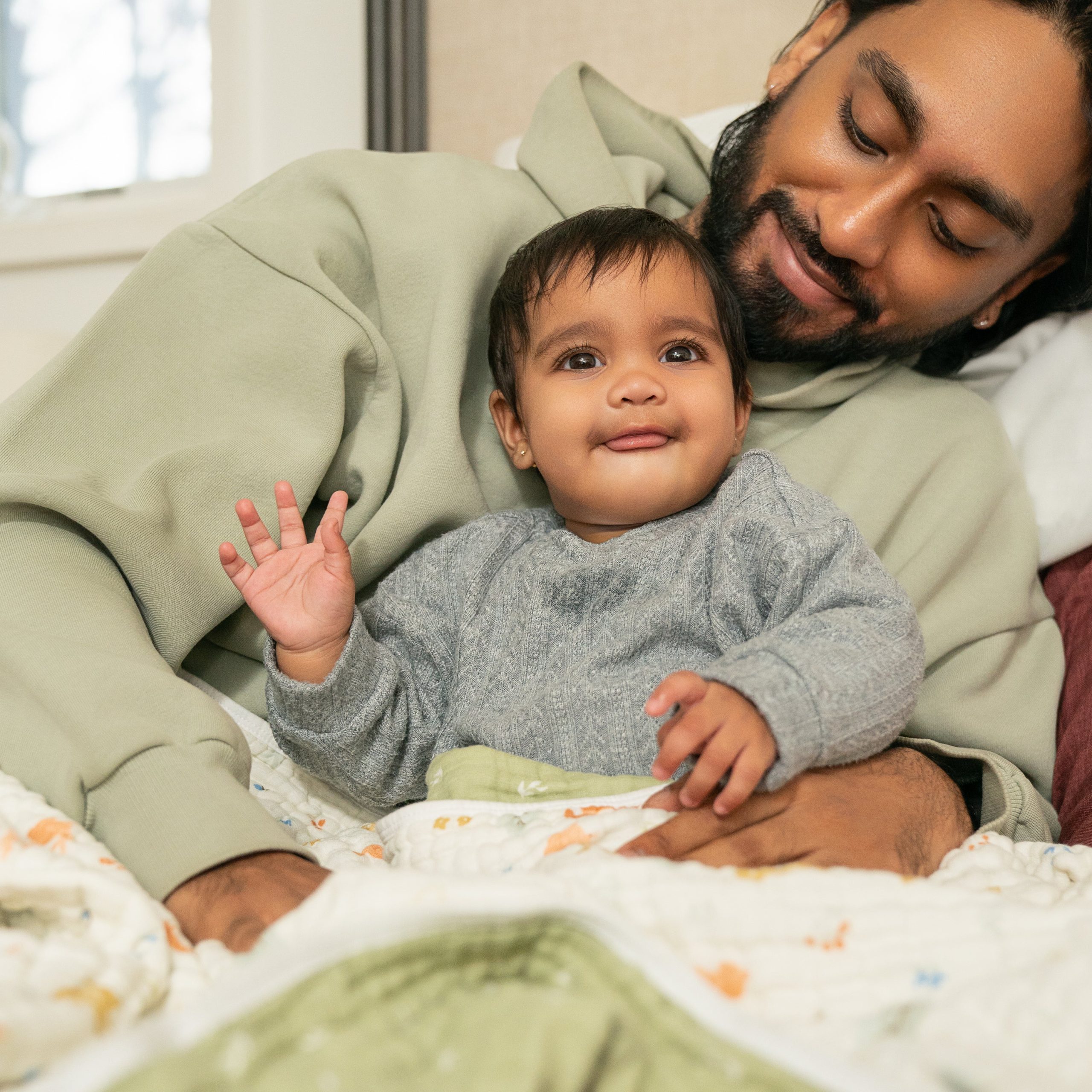 essentials cotton muslin dream blanket - Image 2