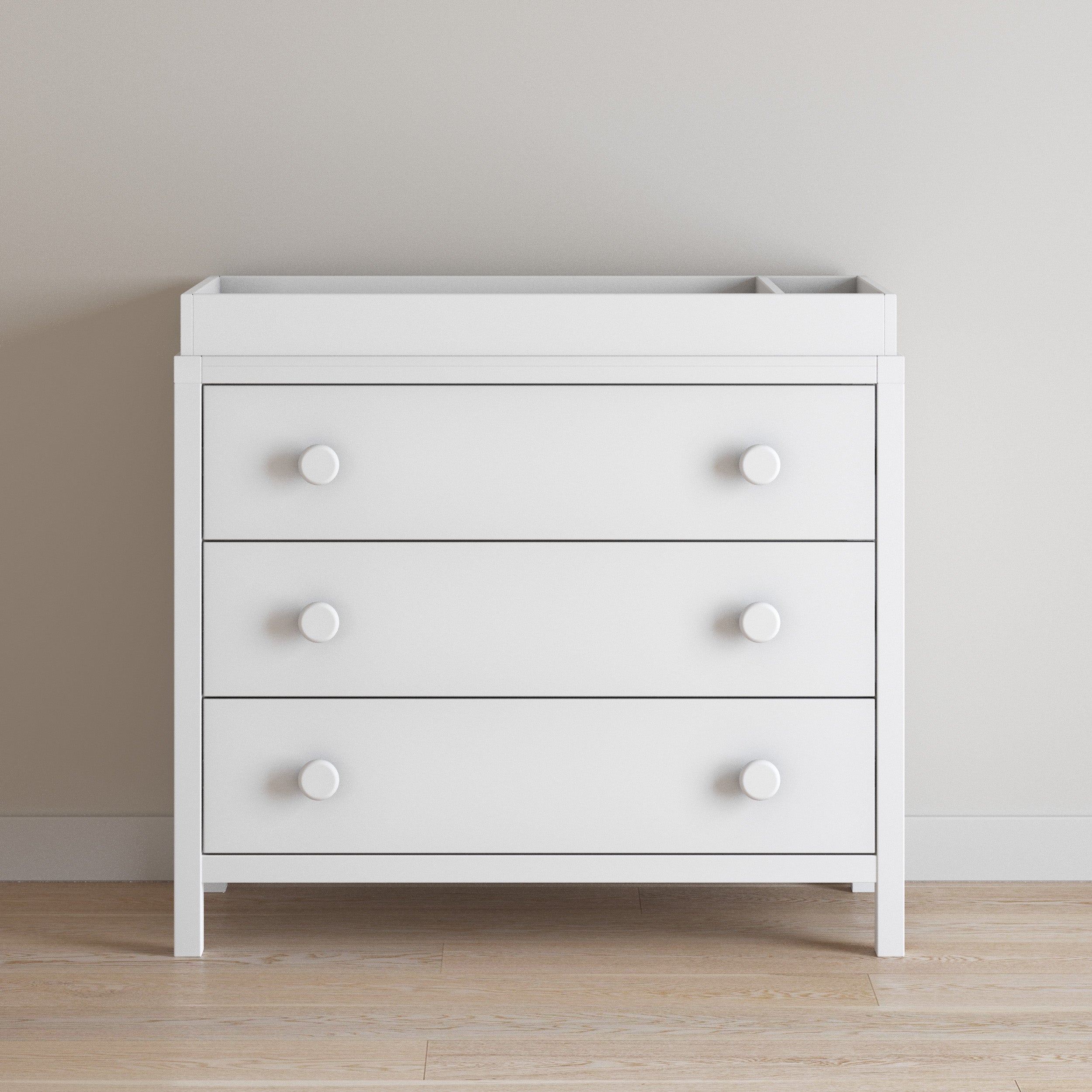 F01792 - Universal Changing Table Topper. Matte White - Image 6