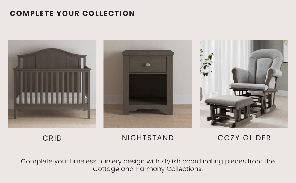 Arch Top Baby Changing Table. Dapper Gray - Image 8