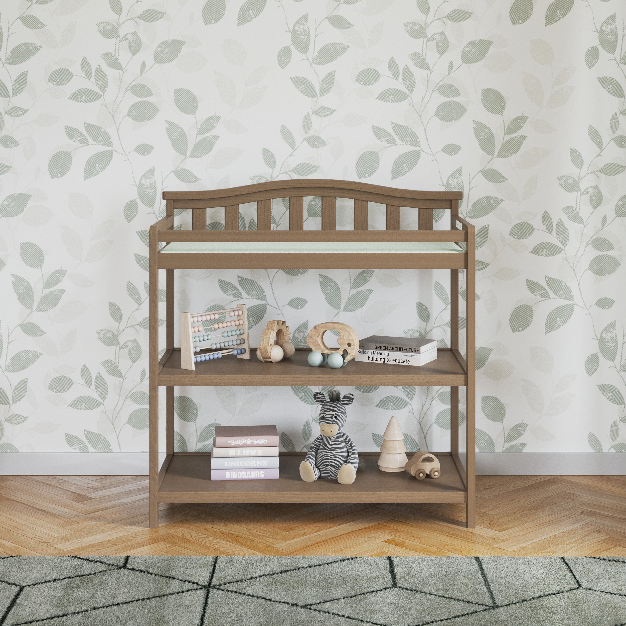 Hampton Arch Top 4-Piece Nursery Set - Image 7
