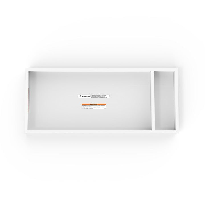 F01792 - Universal Changing Table Topper. Matte White - Image 4