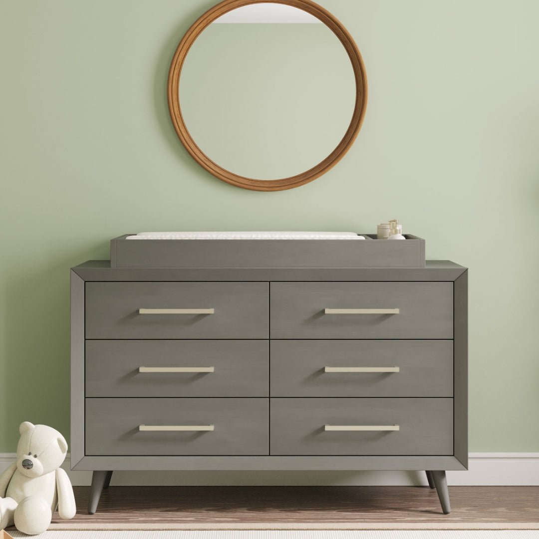 F01792 - Universal Changing Table Topper. Lunar Gray - Image 12