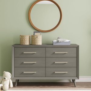Cranbrook Double Dresser. Lunar Gray