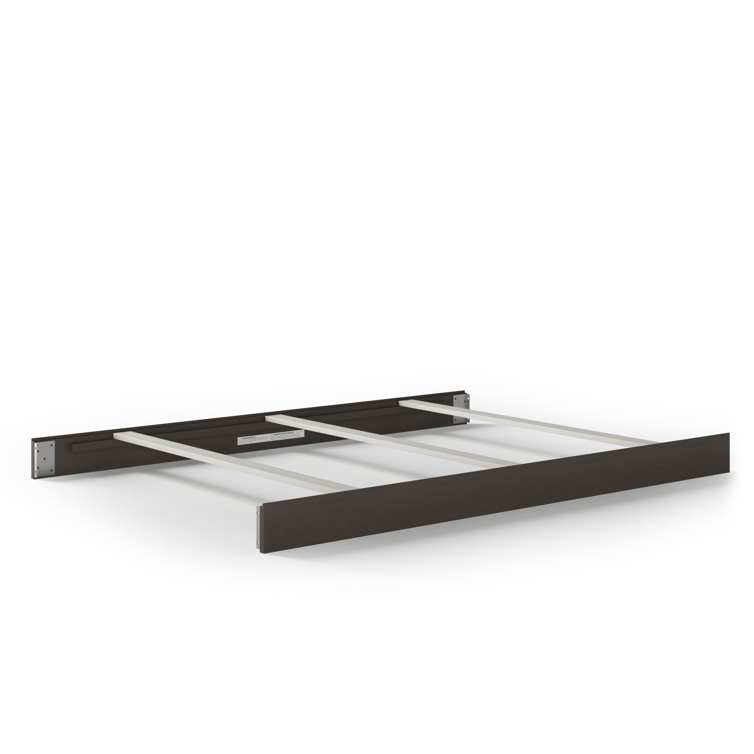 F06401 - Full-Size Bed Rails. Dapper Gray