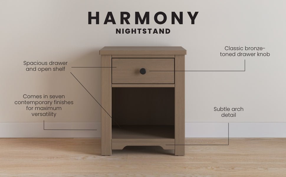 Harmony Nightstand. Dusty Heather - Image 16