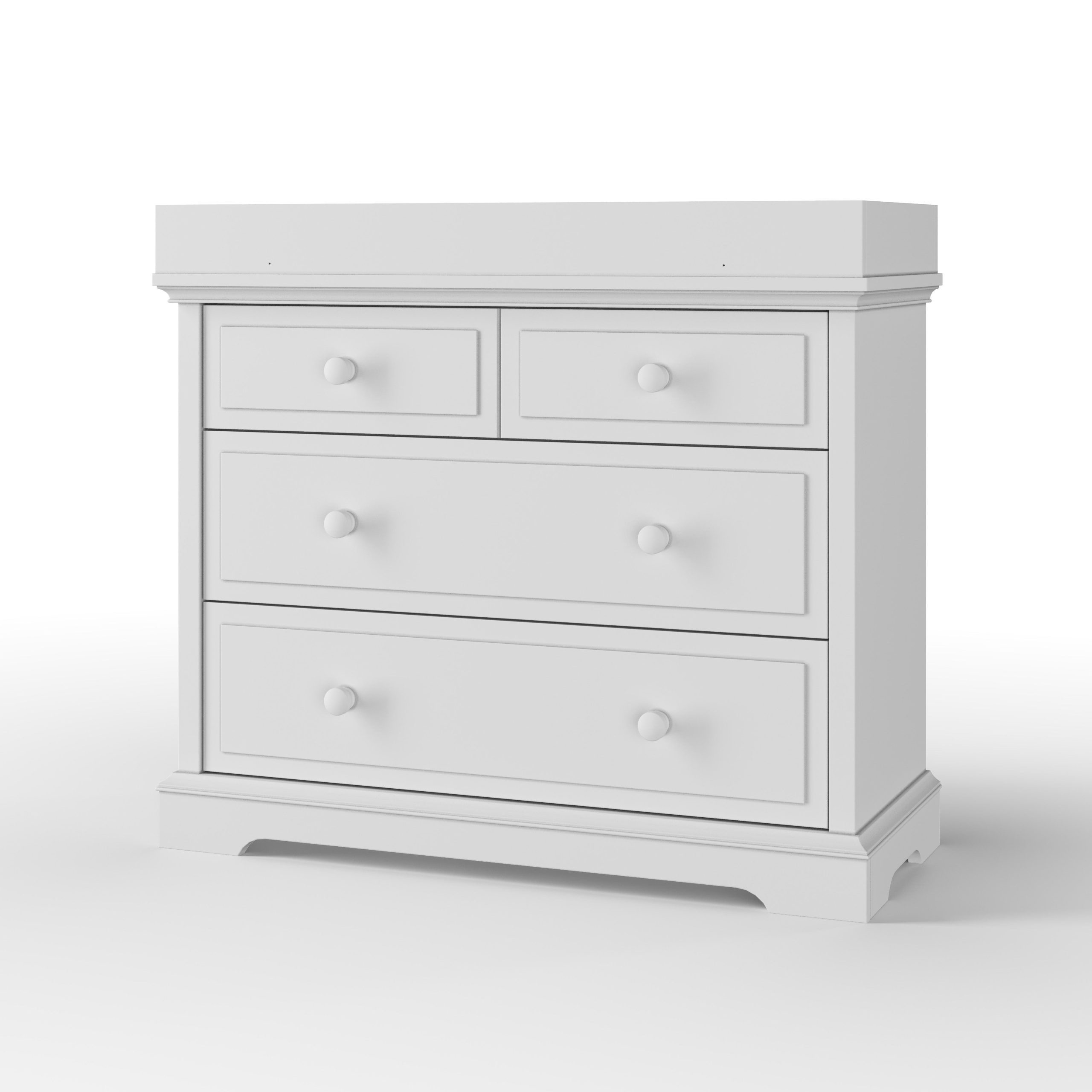 F01792 - Universal Changing Table Topper. Matte White - Image 14