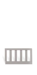 Toddler Guard Rail. Cool Gray