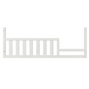 Toddler Guard Rail. White/Brown