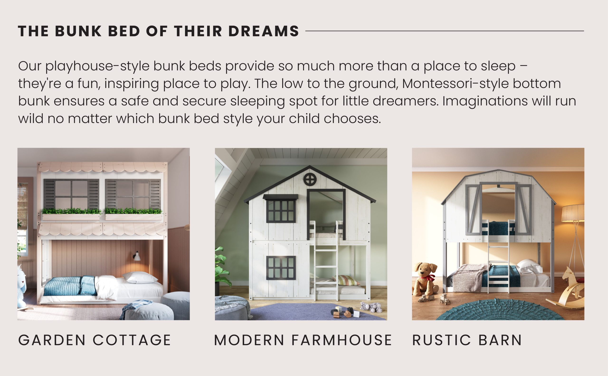 Garden Cottage Twin over Twin Bunk Bed - Image 16