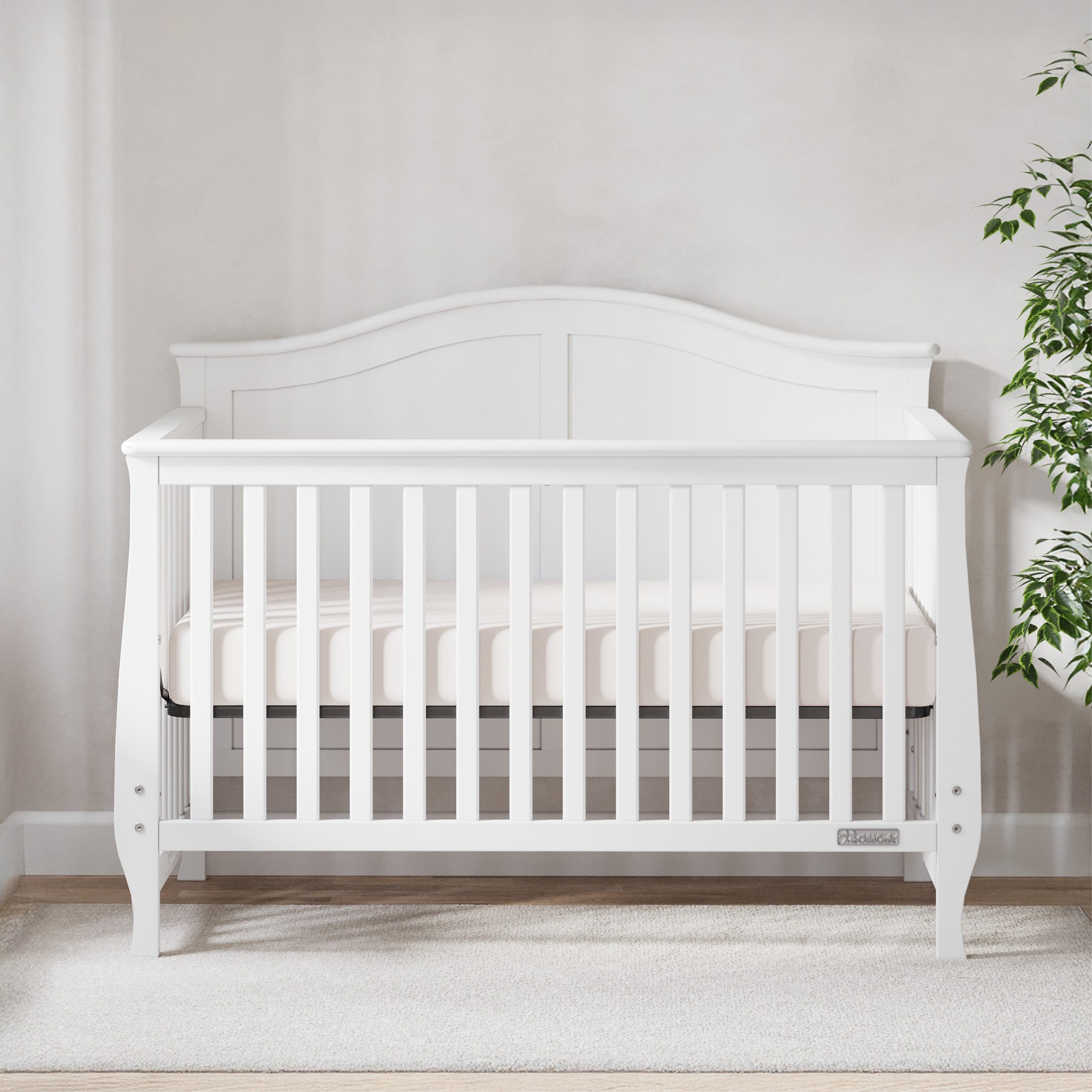Camden 4-in-1 Convertible Crib. Matte White - Image 9