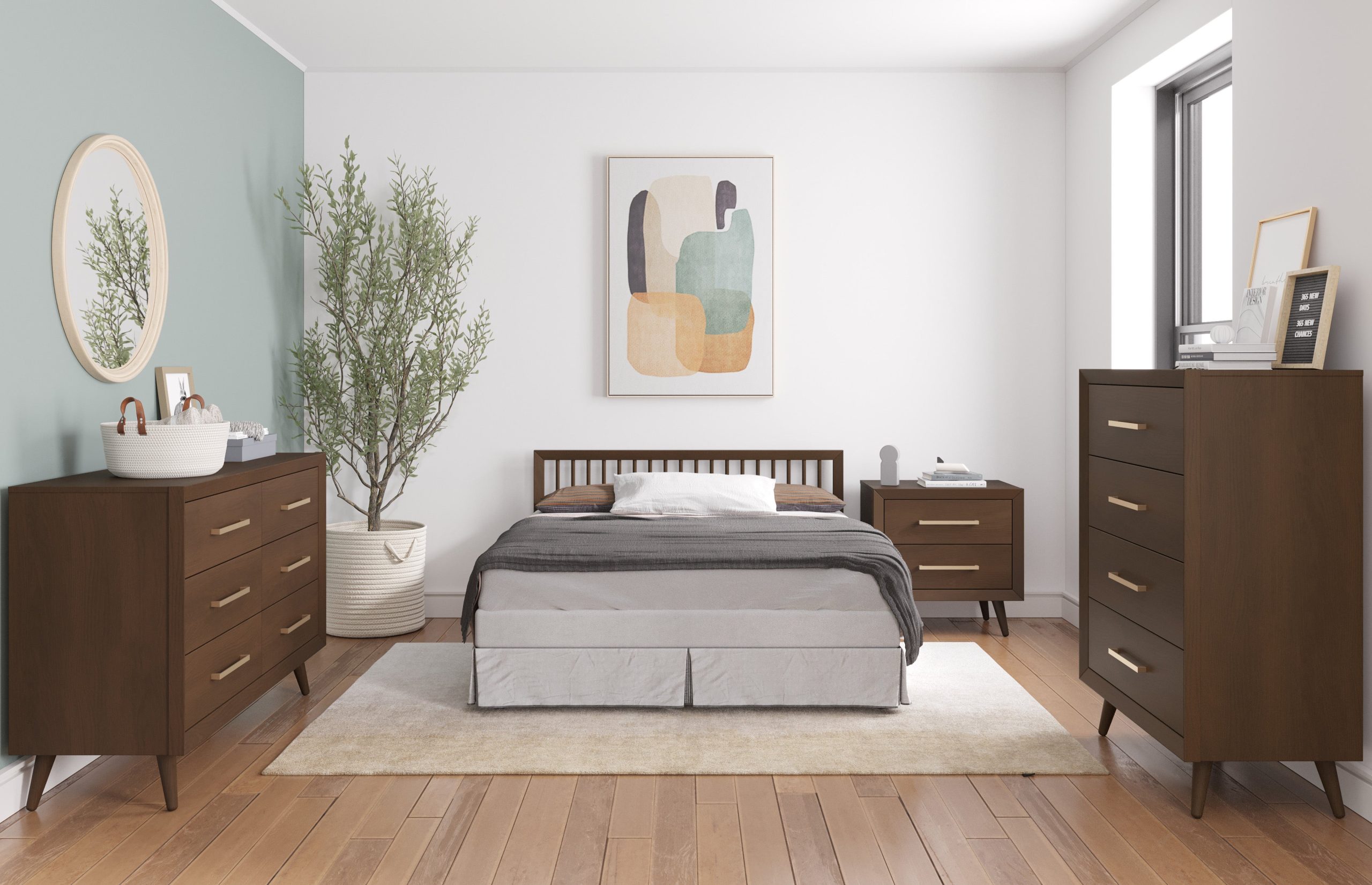 Cranbrook Nightstand. Toasted Chestnut - Image 3