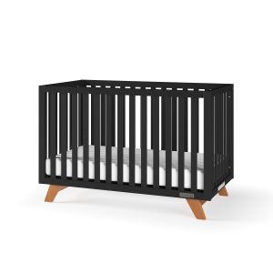 Soho 4-in-1 Convertible Crib. Ebony