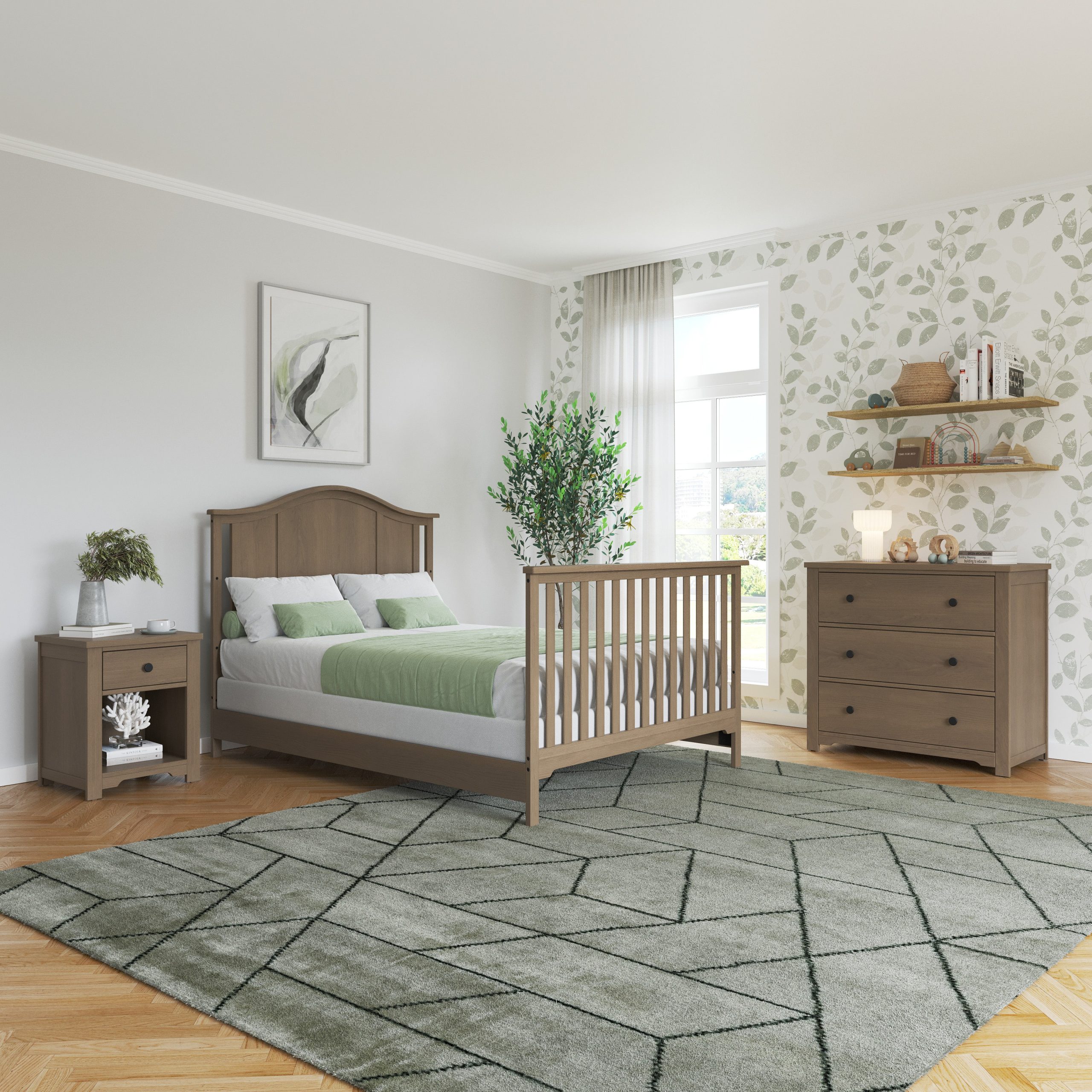Harmony Nightstand. Dusty Heather - Image 9