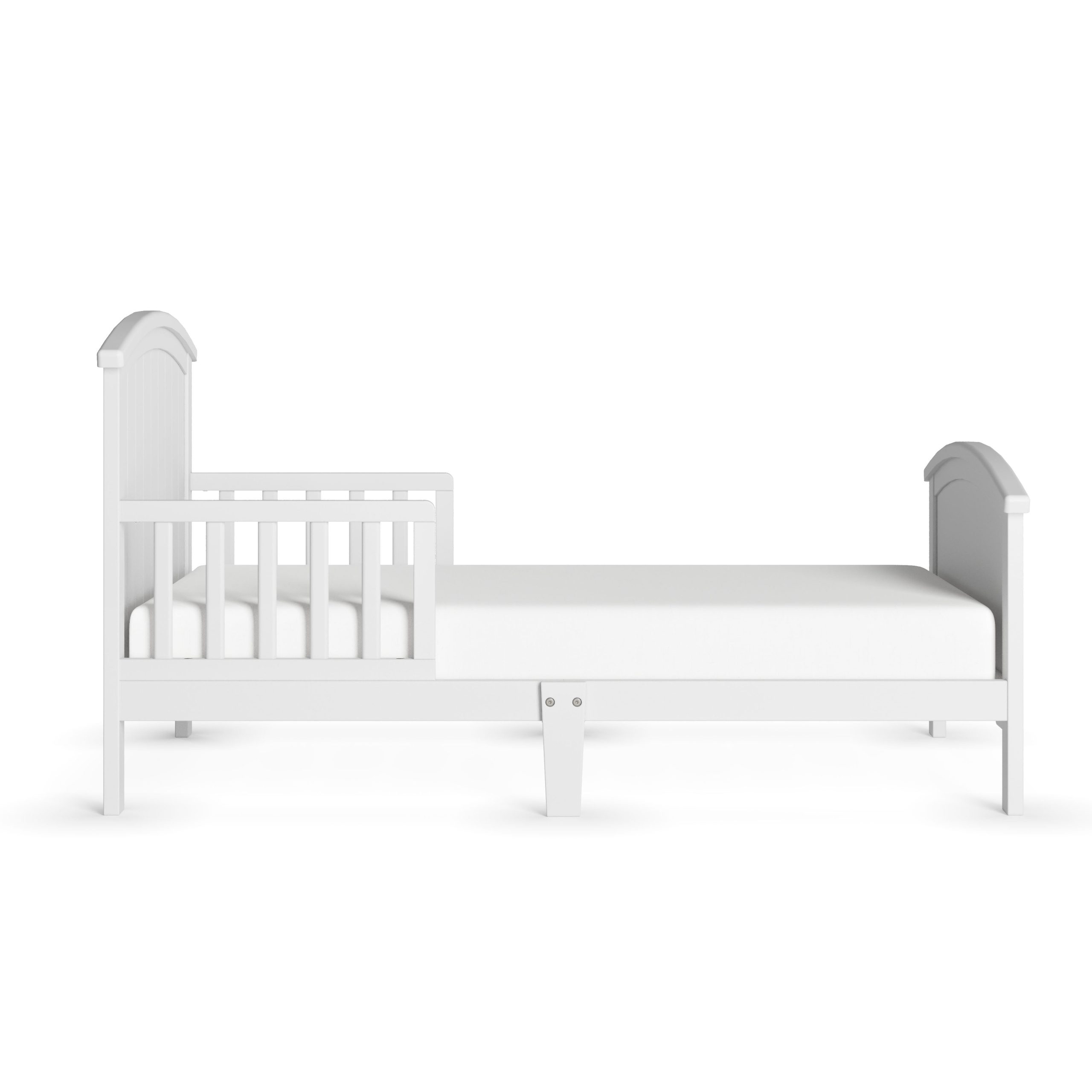 Hampton Toddler Bed. Matte White - Image 8