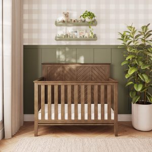 Atwood 4-in-1 Convertible Crib. Cocoa Bean