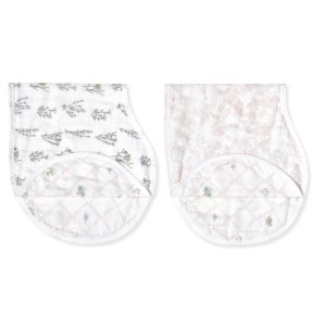 boutique silky soft burpy bib 2 pack