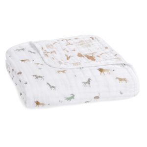 organic cotton muslin dream blanket