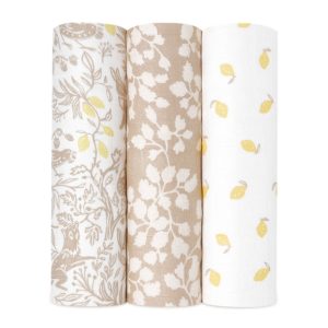 boutique silky soft swaddle blanket 3 pack