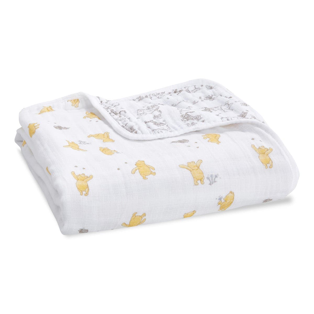 Disney™ Winnie the Pooh essentials cotton muslin dream blanket