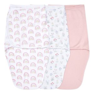 essentials easy swaddle wrap 3 pack