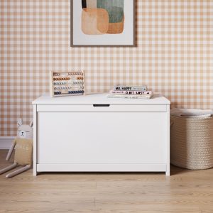 Harmony 33 Kids Toy Box. Matte White